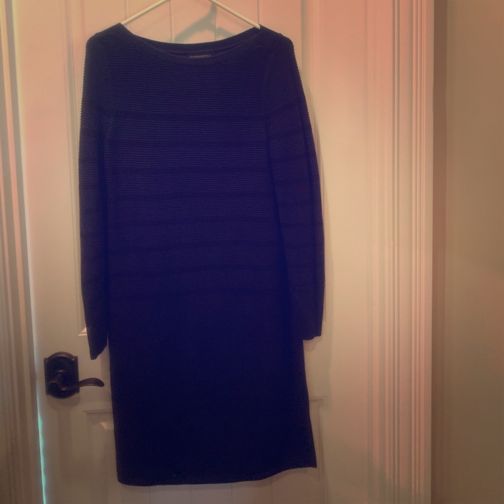 BANANA REPUBLIC Navy and Black Dress